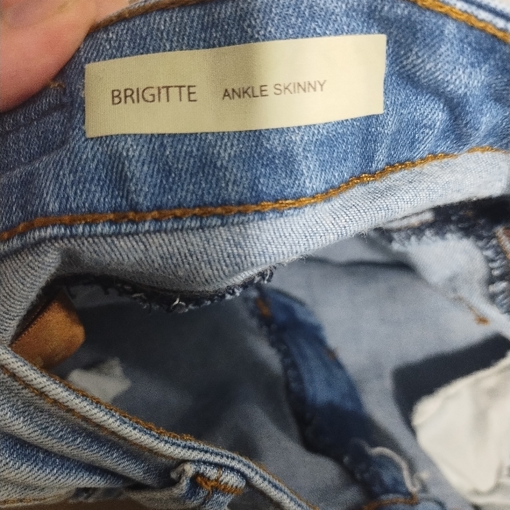 Kut‎ from the Kloth Bridgette Ankle Skinny Raw Hem Casual Denim Jeans Sz 10 - Picture 10 of 10
